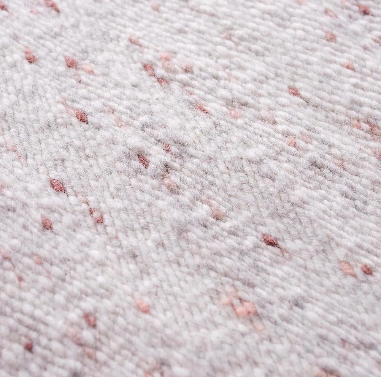 Guinea Pink & Plum Speckle Rug