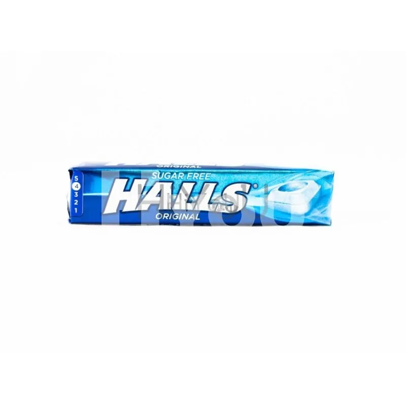 Halls Mentholptus Sugar Free 34g ~ Halls Mentholptus Sugar Free 34g