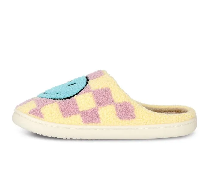 Happy Check Slippers