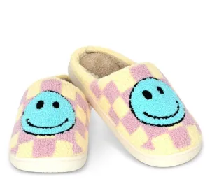 Happy Check Slippers