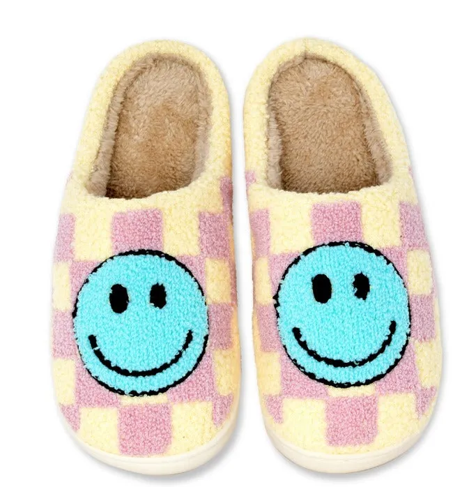 Happy Check Slippers