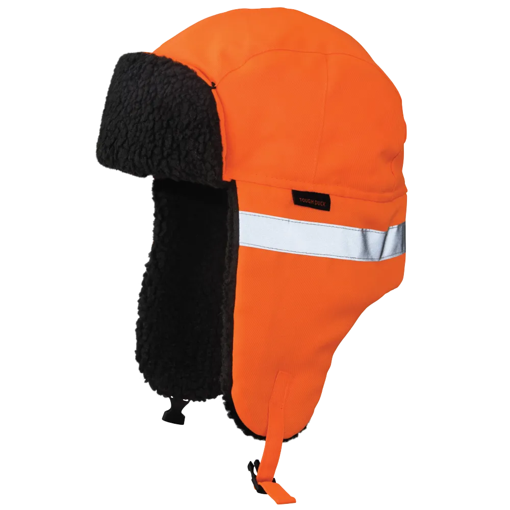 Hi-Vis Aviator Hat by Tough Duck - Style i5516
