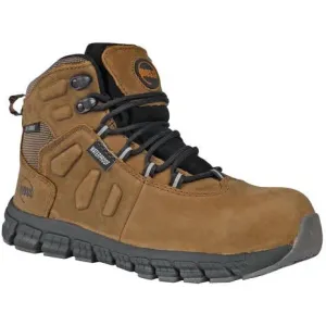 Hoss Men's Tikaboo UL Composite Toe Waterproof Slip Resistant Work Boot - Brown 60406