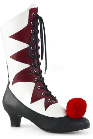 IT-120 Costume Knee Boot | White Faux Leather