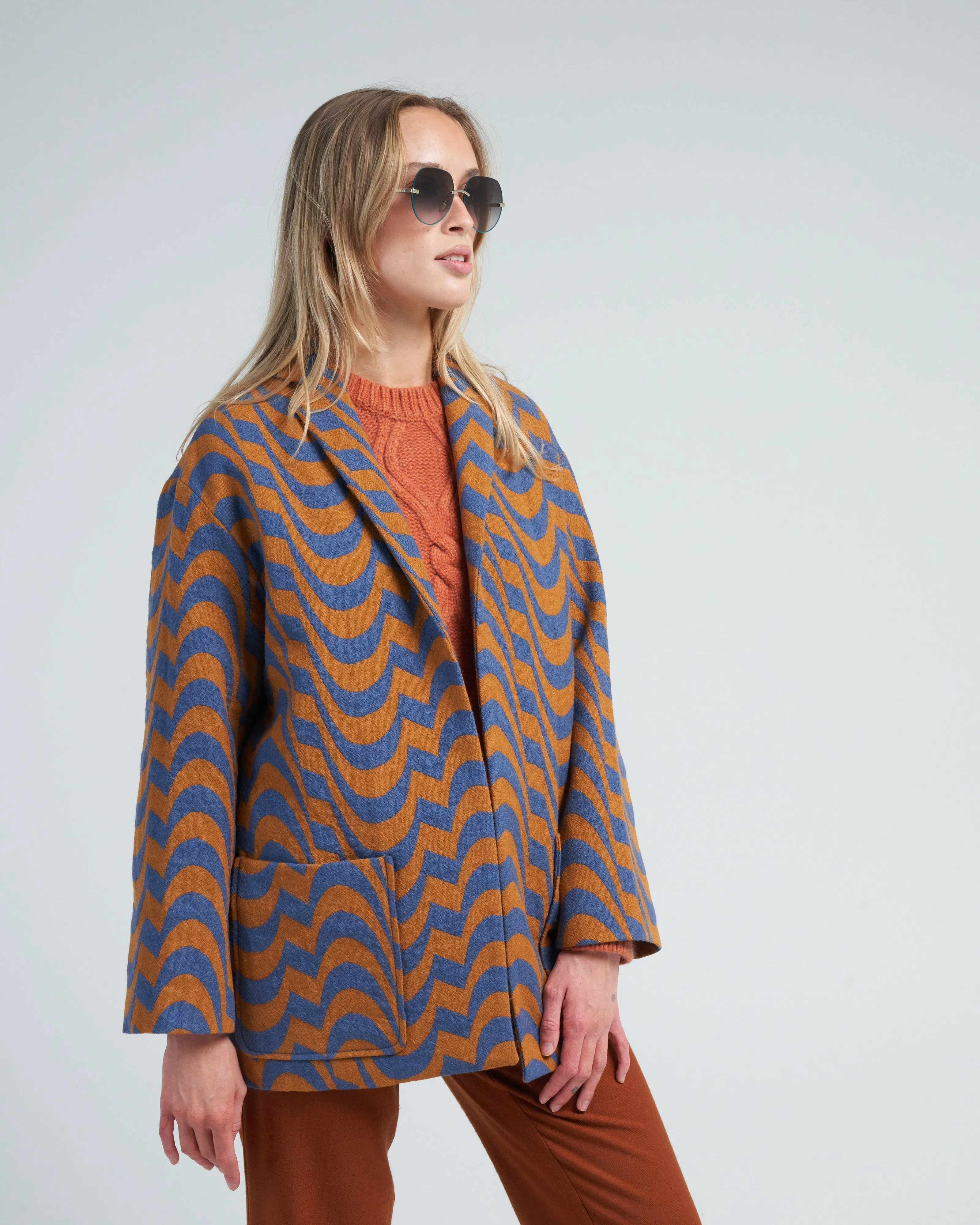 jacket - dark cobalt