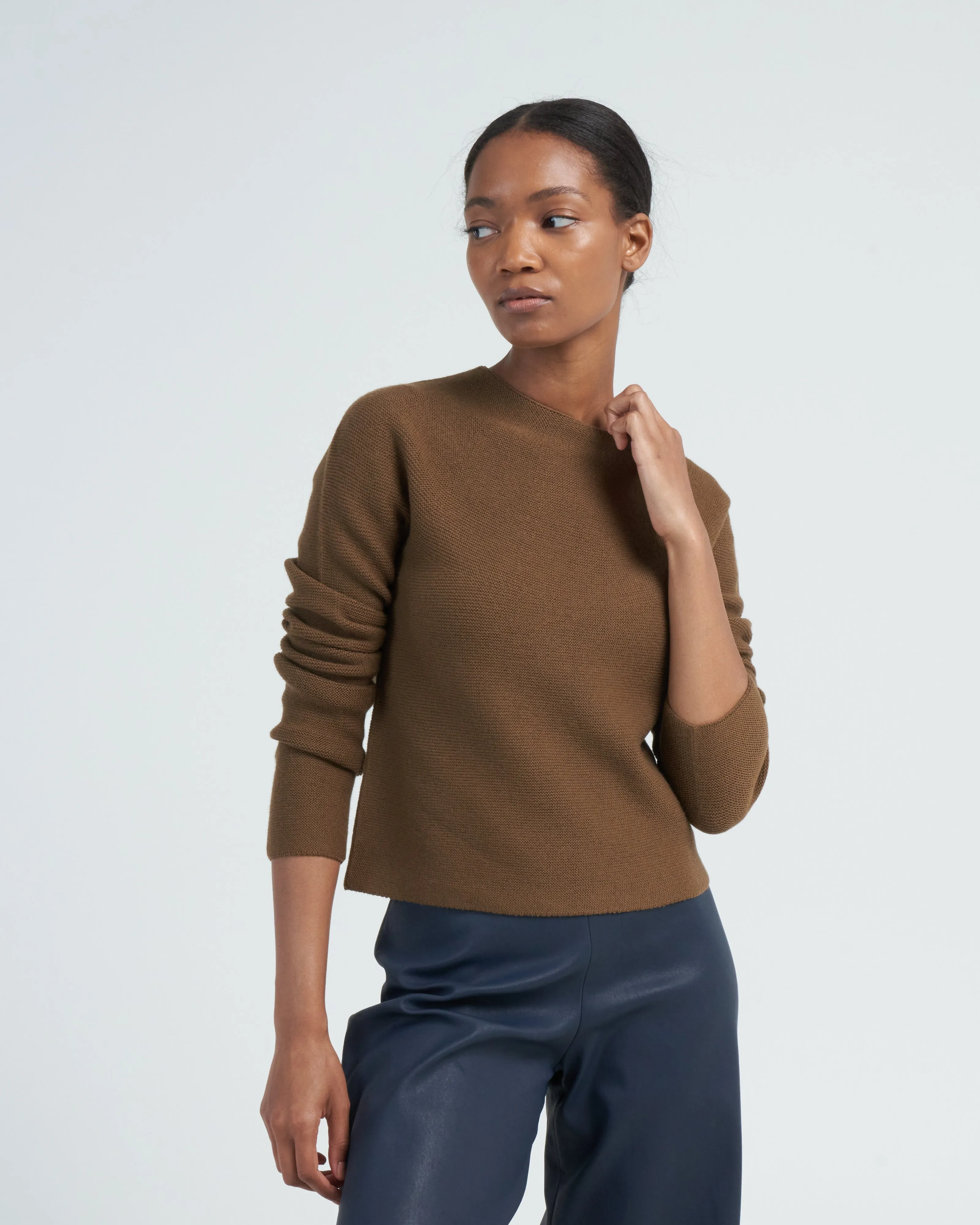 kopasa sweater - tobacco