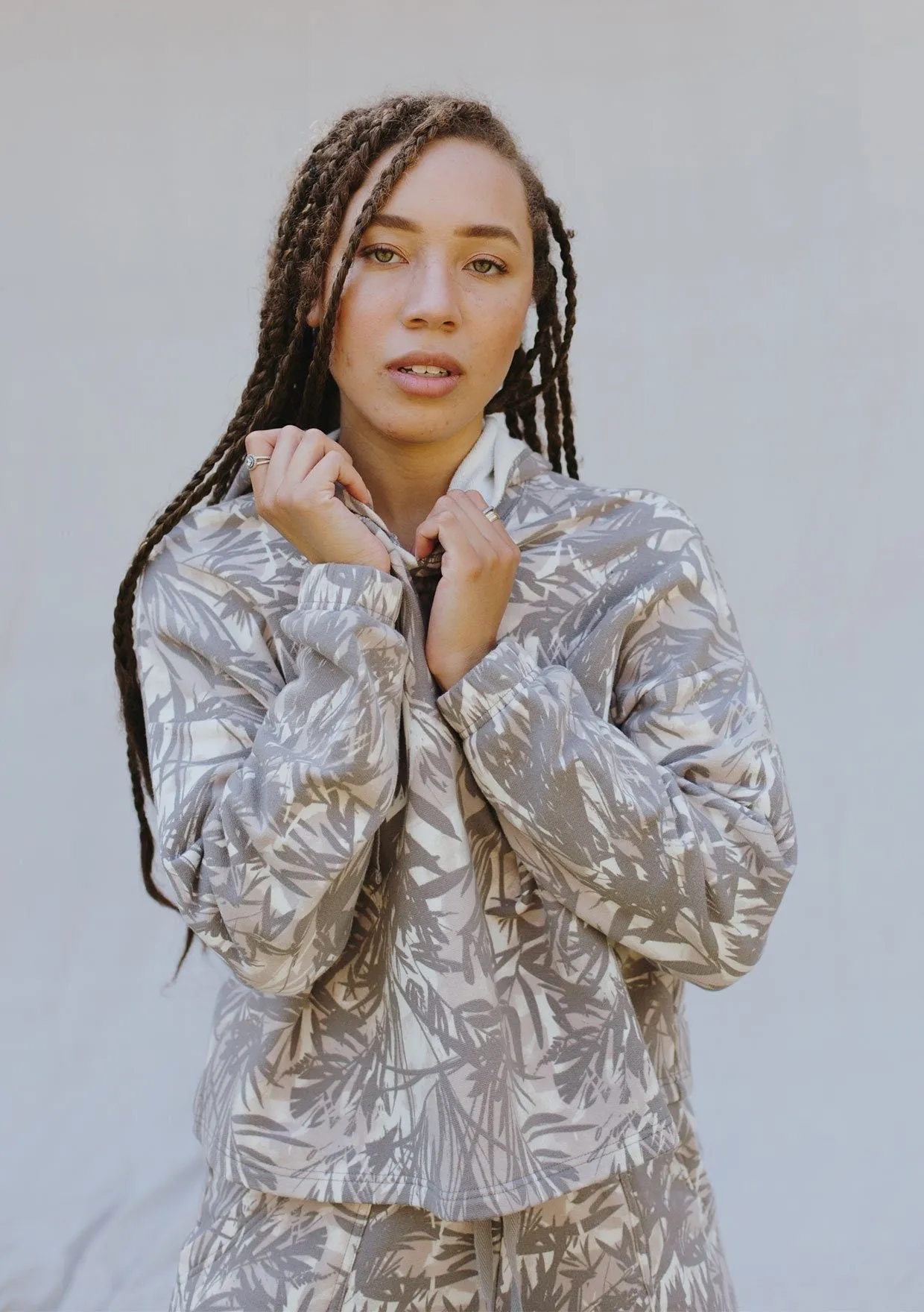 Lazy Days Palm Hoodie