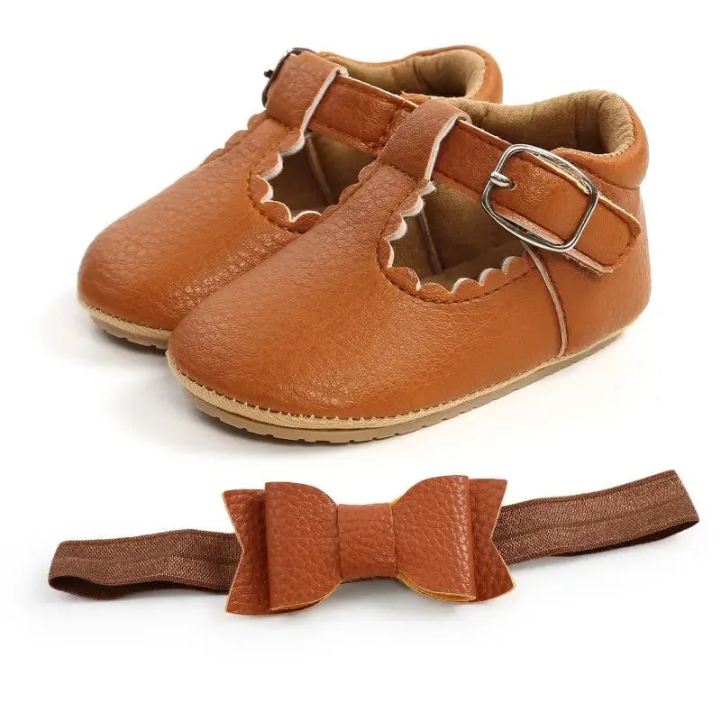 Leather Shoes Soft-soled Toddler Shoes