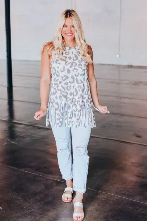 Leave Her Wild Leopard Tank