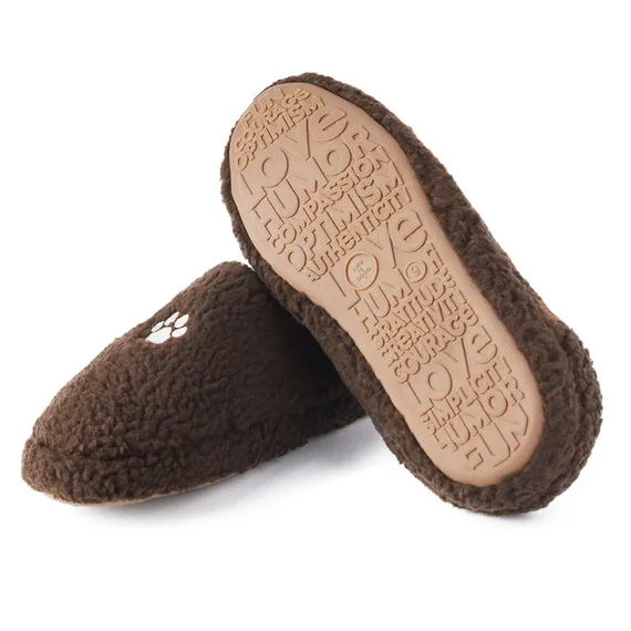 Life is Good Men's Dog Paw Clog Slipper
