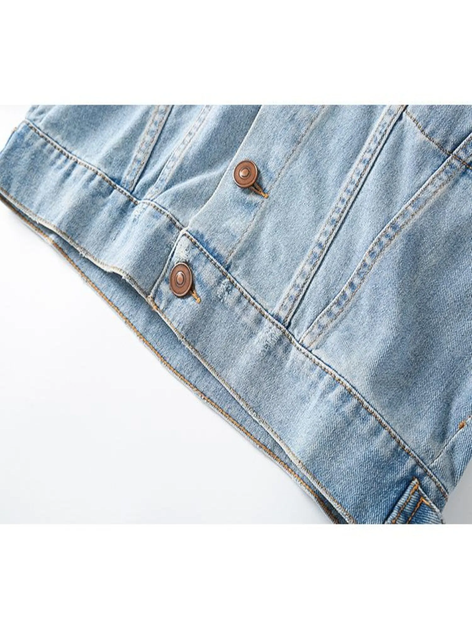 Liverpool Embellished Star Patch Denim Jacket