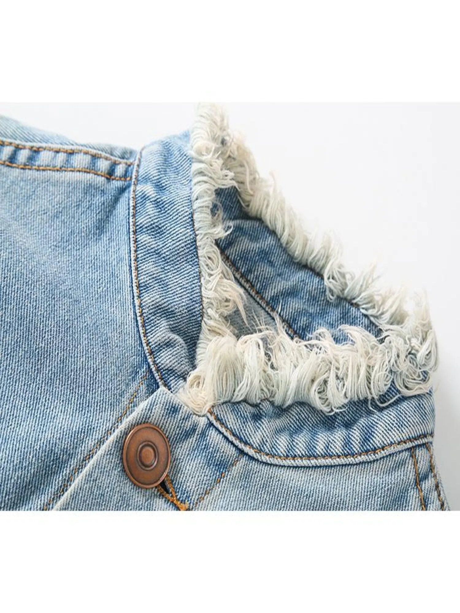 Liverpool Embellished Star Patch Denim Jacket