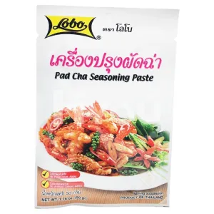Lobo Pad Cha Seasoning Paste 50g ~ 泰式辣炒海鲜酱 50g