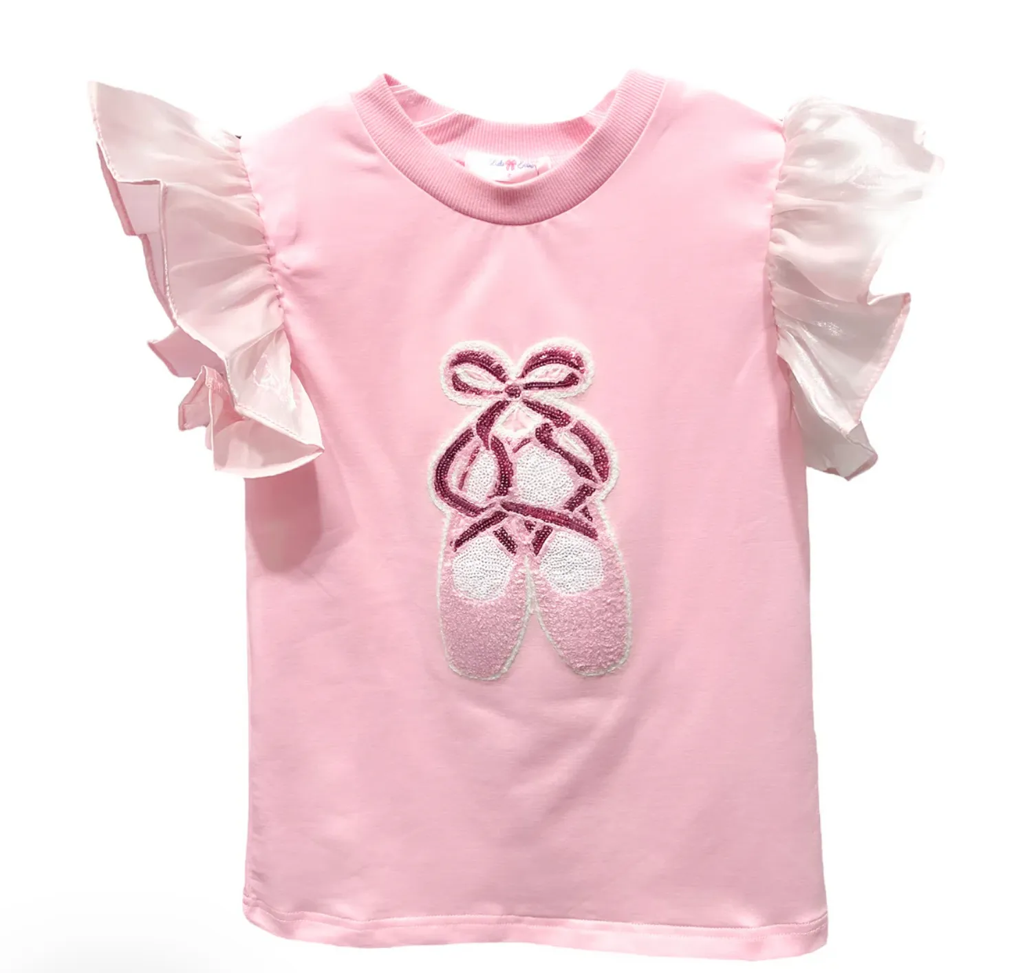 Lulu Bebe Lulu Ballet Sequin Top