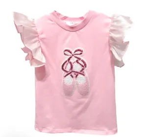 Lulu Bebe Lulu Ballet Sequin Top
