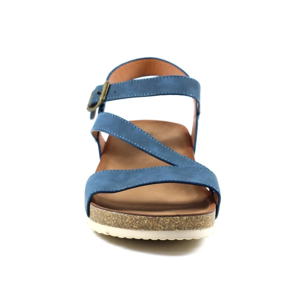 Lunar Cluster Navy Sandal