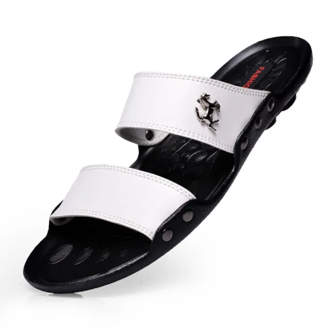 Luxury Brand Casual Shoes Men Sandals Slippers Slides Summer Beach