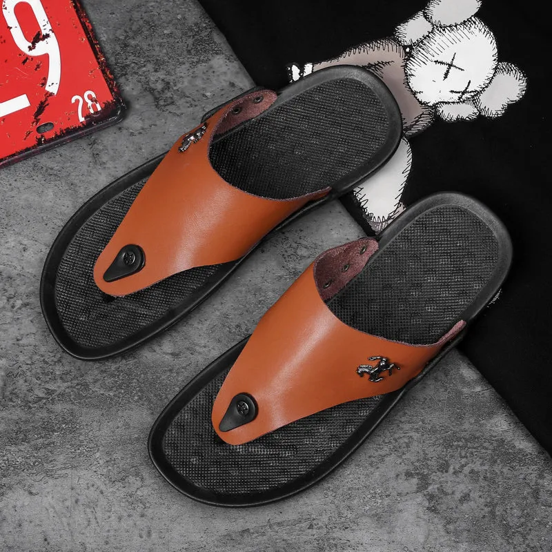 Luxury Brand Casual Shoes Men Sandals Slippers Slides Summer Beach