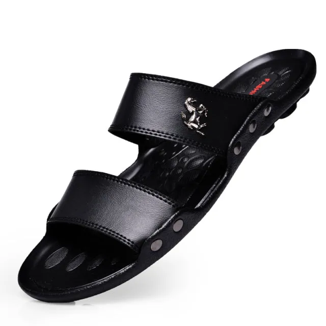Luxury Brand Casual Shoes Men Sandals Slippers Slides Summer Beach