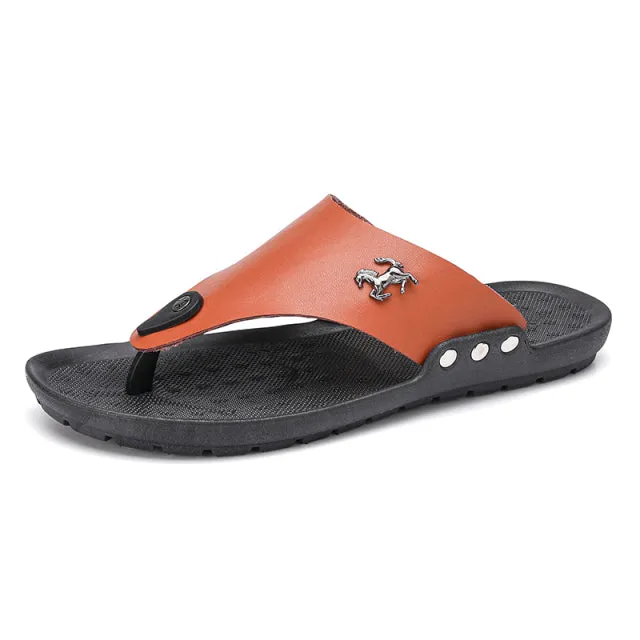 Luxury Brand Casual Shoes Men Sandals Slippers Slides Summer Beach