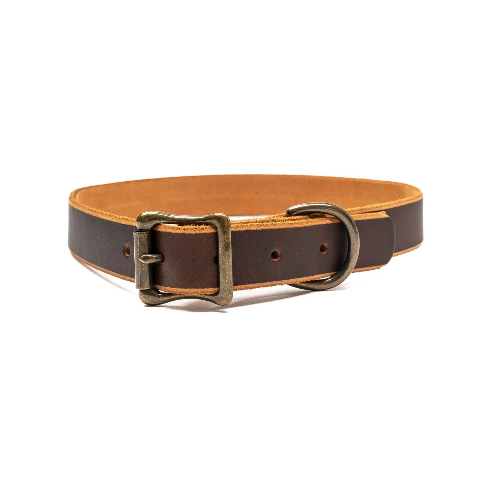 Matching Dog Collar & Leash Bundle - Heritage Brown