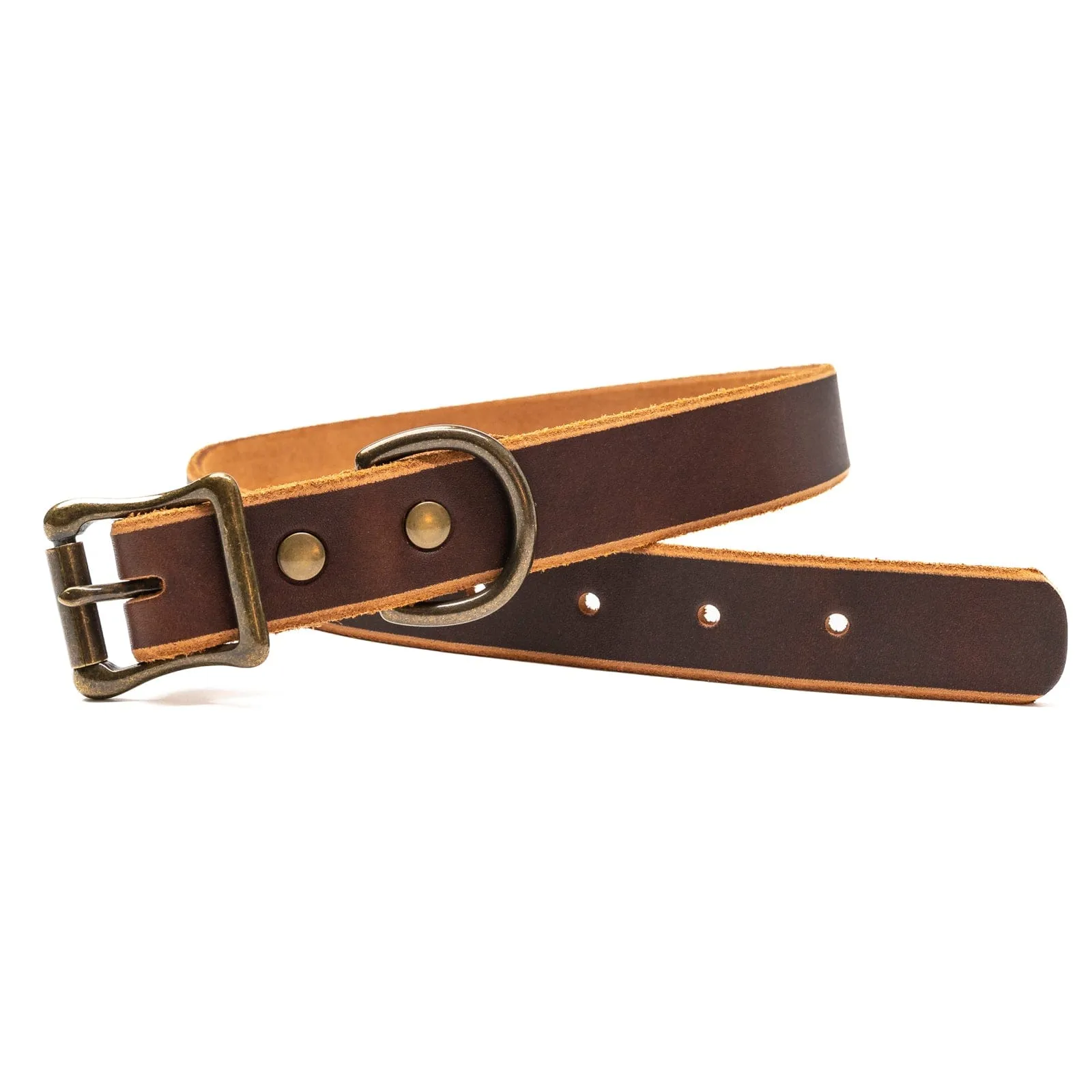 Matching Dog Collar & Leash Bundle - Heritage Brown