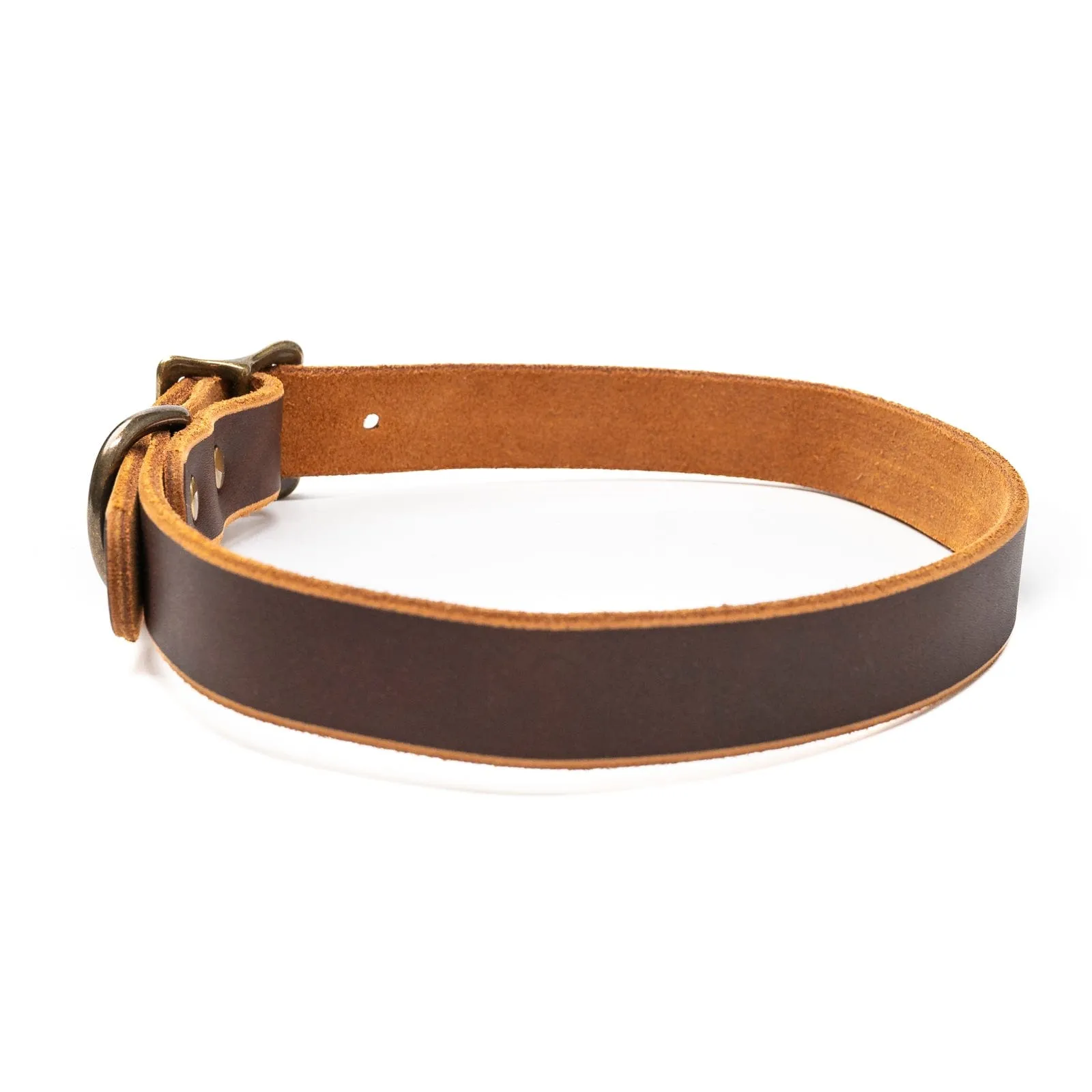Matching Dog Collar & Leash Bundle - Heritage Brown