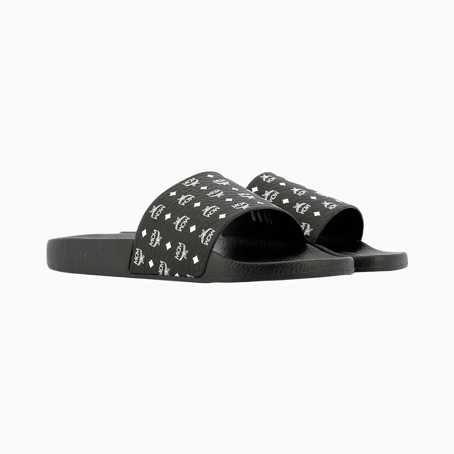 Men's Monogram Print Slide