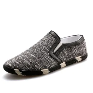 Men's Slip On Summer Canvas Shoe