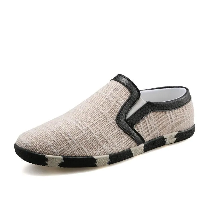 Men's Slip On Summer Canvas Shoe