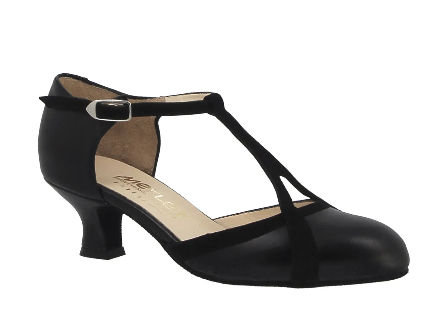 Merlet Betty Black Ballroom Shoes
