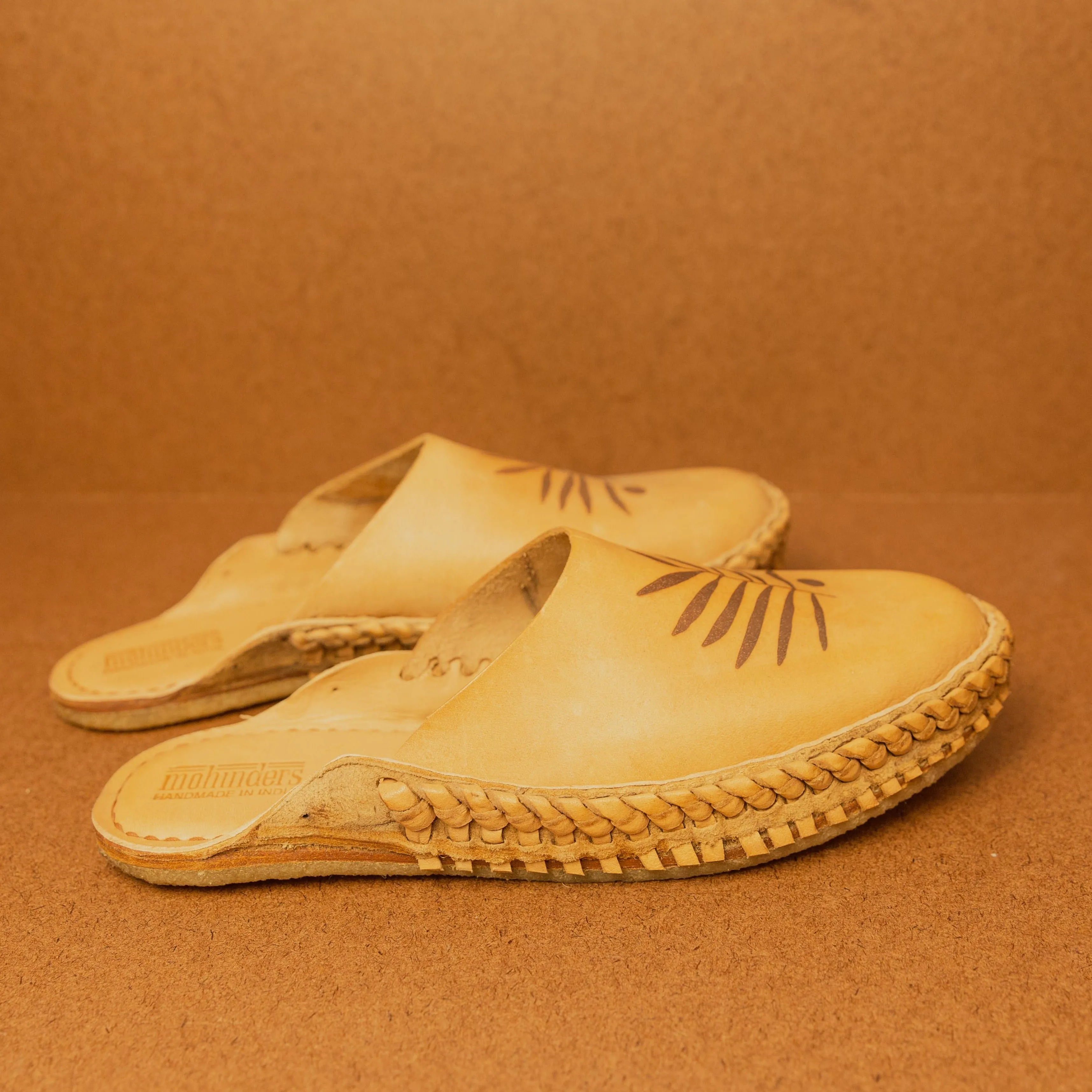 Mohinders Men's "The Simplest of Things" City Slippers in Honey