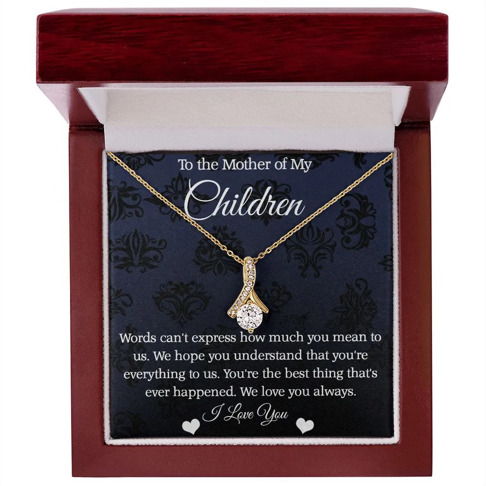 Mother of My Children Alluring Beauty Necklace