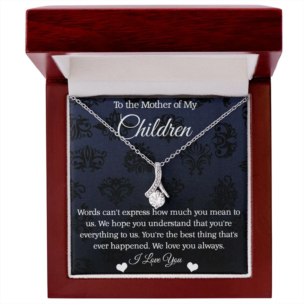 Mother of My Children Alluring Beauty Necklace