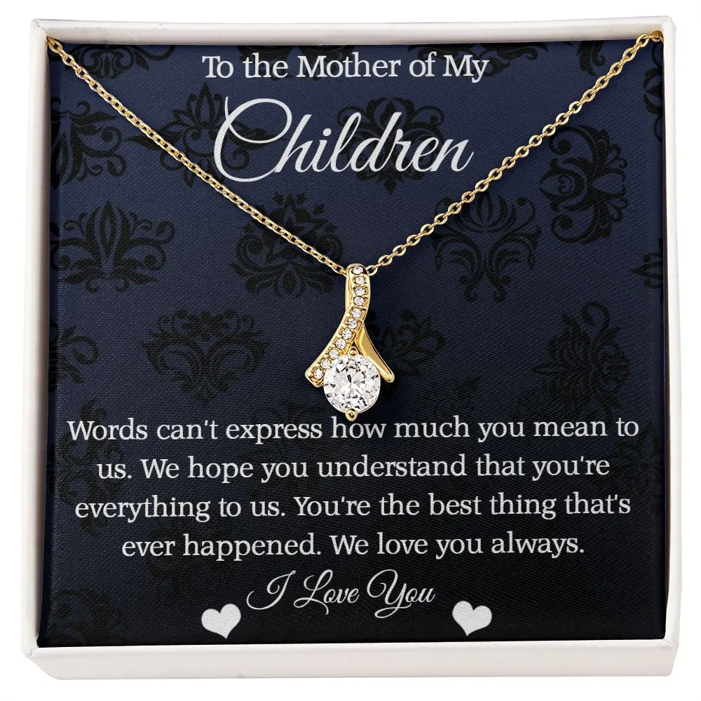 Mother of My Children Alluring Beauty Necklace