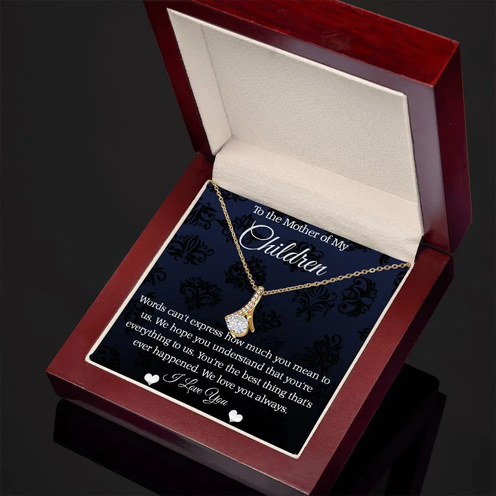 Mother of My Children Alluring Beauty Necklace