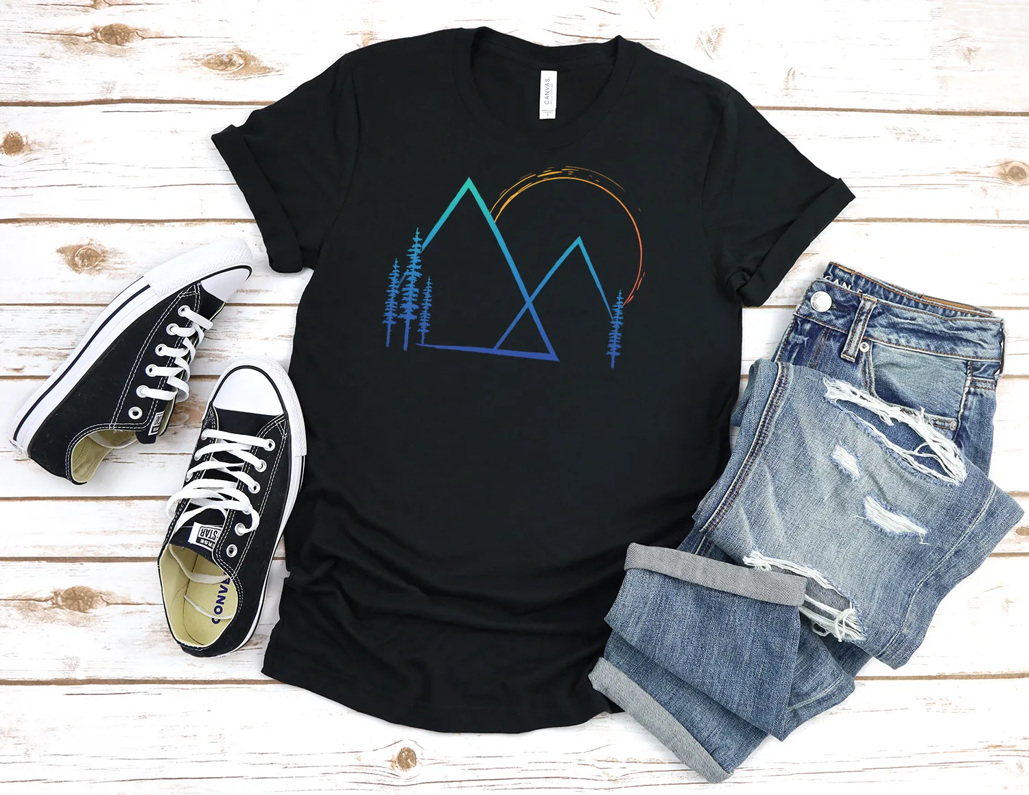 Mountain Sunset - Unisex Tee