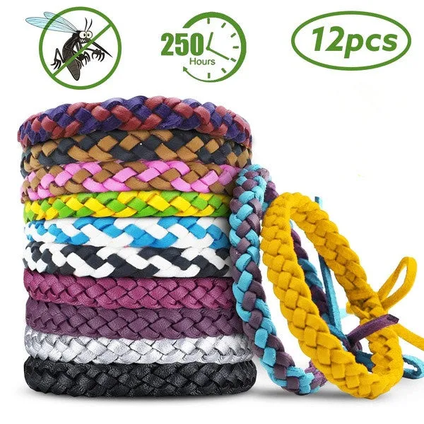 New Outdoor Anti Mosquito Pest Insect Bugs Repellent Repeller Wrist Band Bracelet Wristband