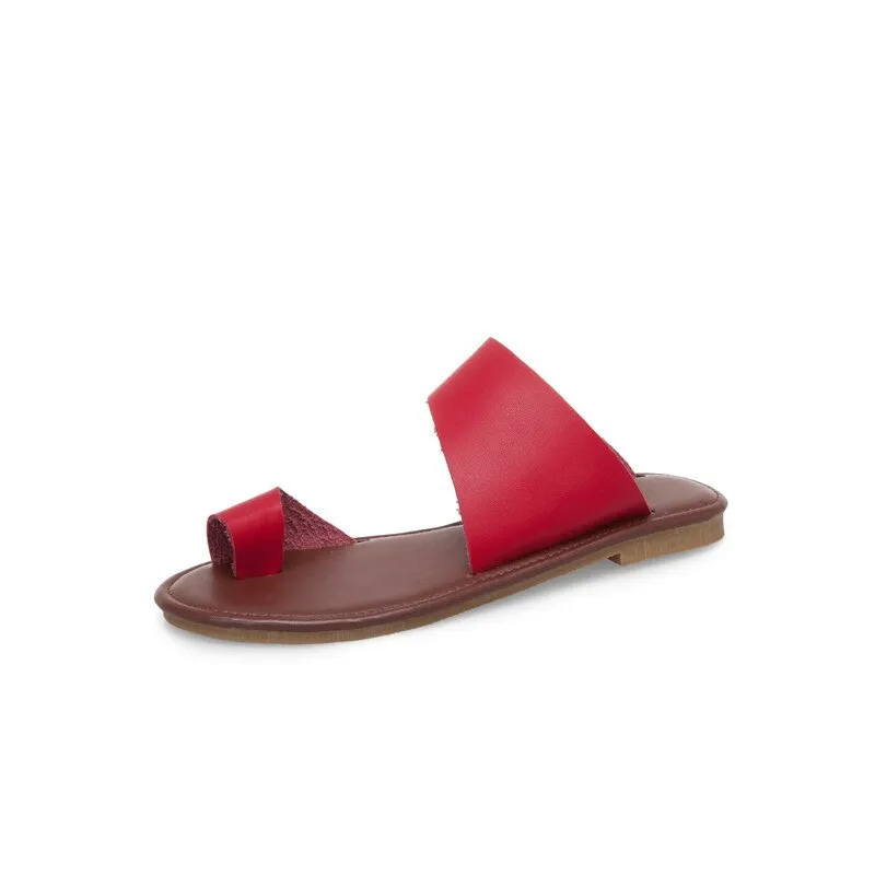 New Shoes Women Summer Flip Flops Casual Slippers Low Heel Beach Open Toe Shoes Slippers for Women Sapato Feminino