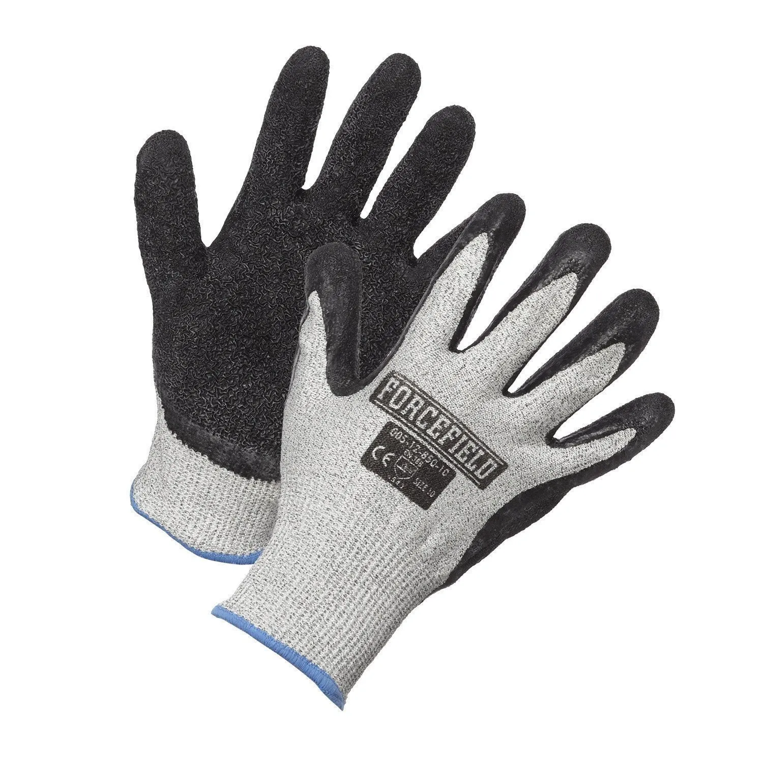 Nitrile Foam Palm Coated Cut Resistant Glove, HPPE Cut Level 3