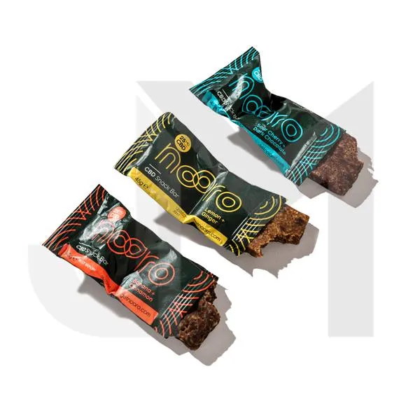 Nooro 25mg CBD Banana & Cinnamon CBD Oat Bar - 45g (BUY 1 GET 1 FREE)