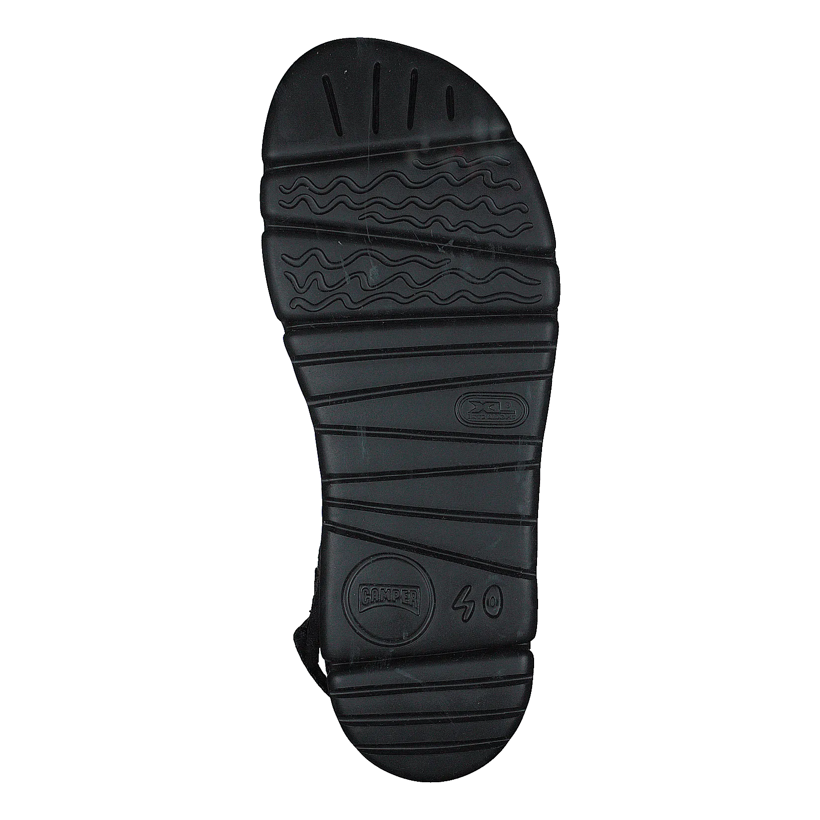 Oruga Sandal Black
