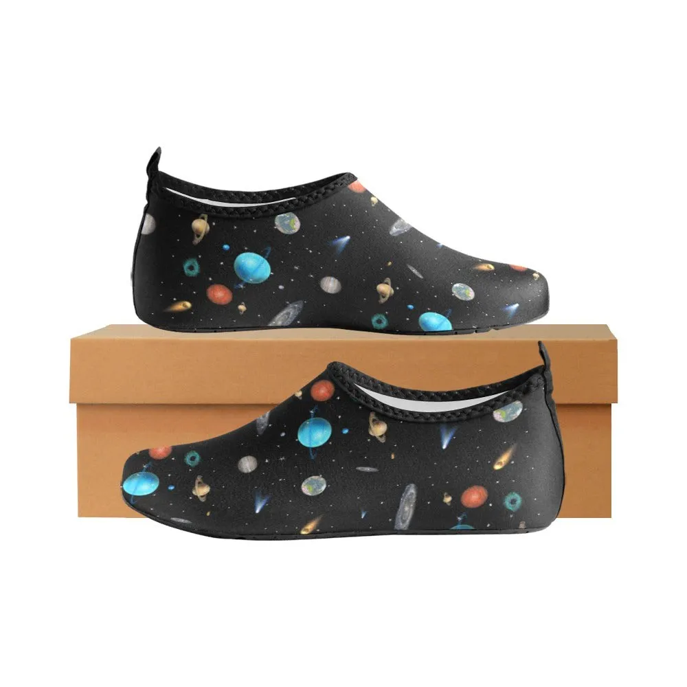 Outer Space Women's Barefoot Aqua Shoes