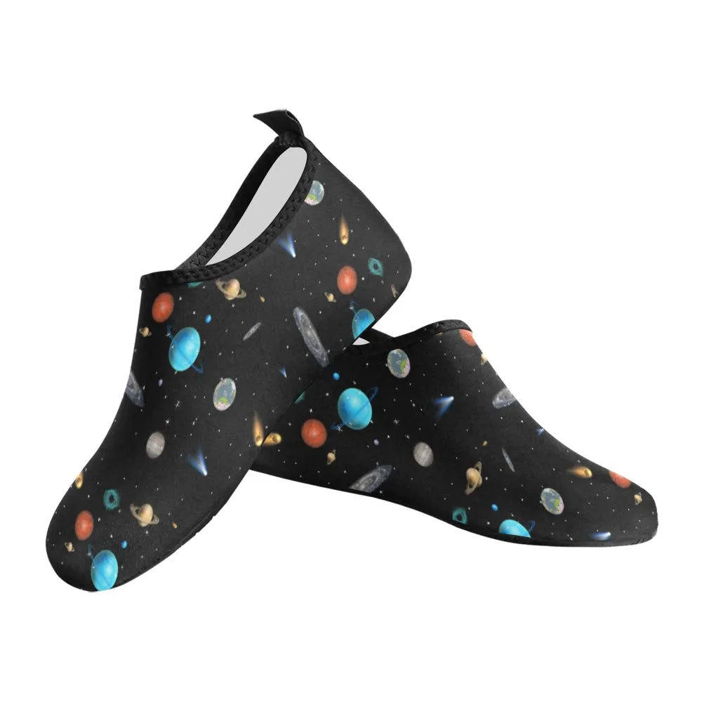 Outer Space Women's Barefoot Aqua Shoes