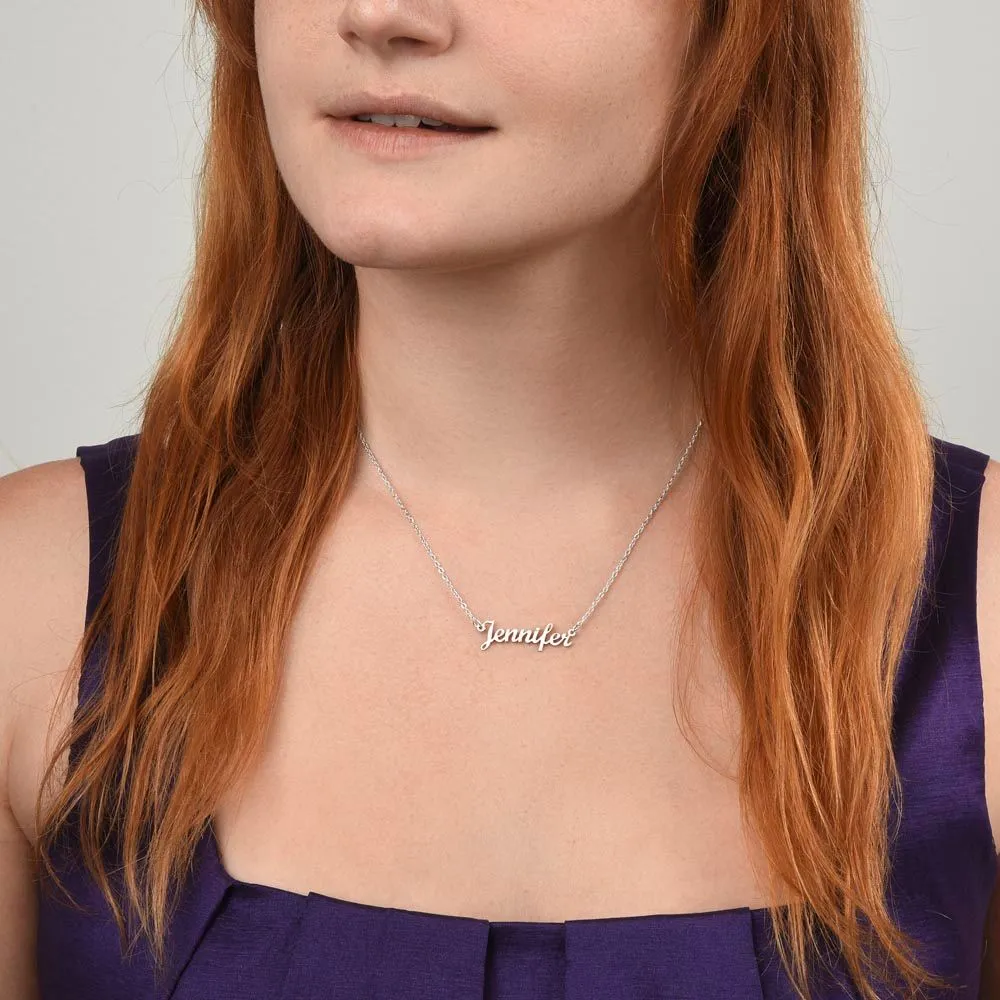 Personalized Custom Name Necklace | Made in the USA - SHIPS FAST!
