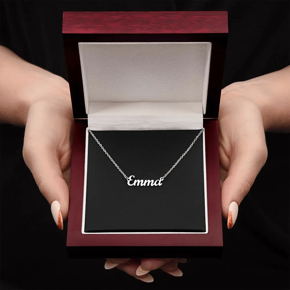 Personalized Custom Name Necklace | Made in the USA - SHIPS FAST!