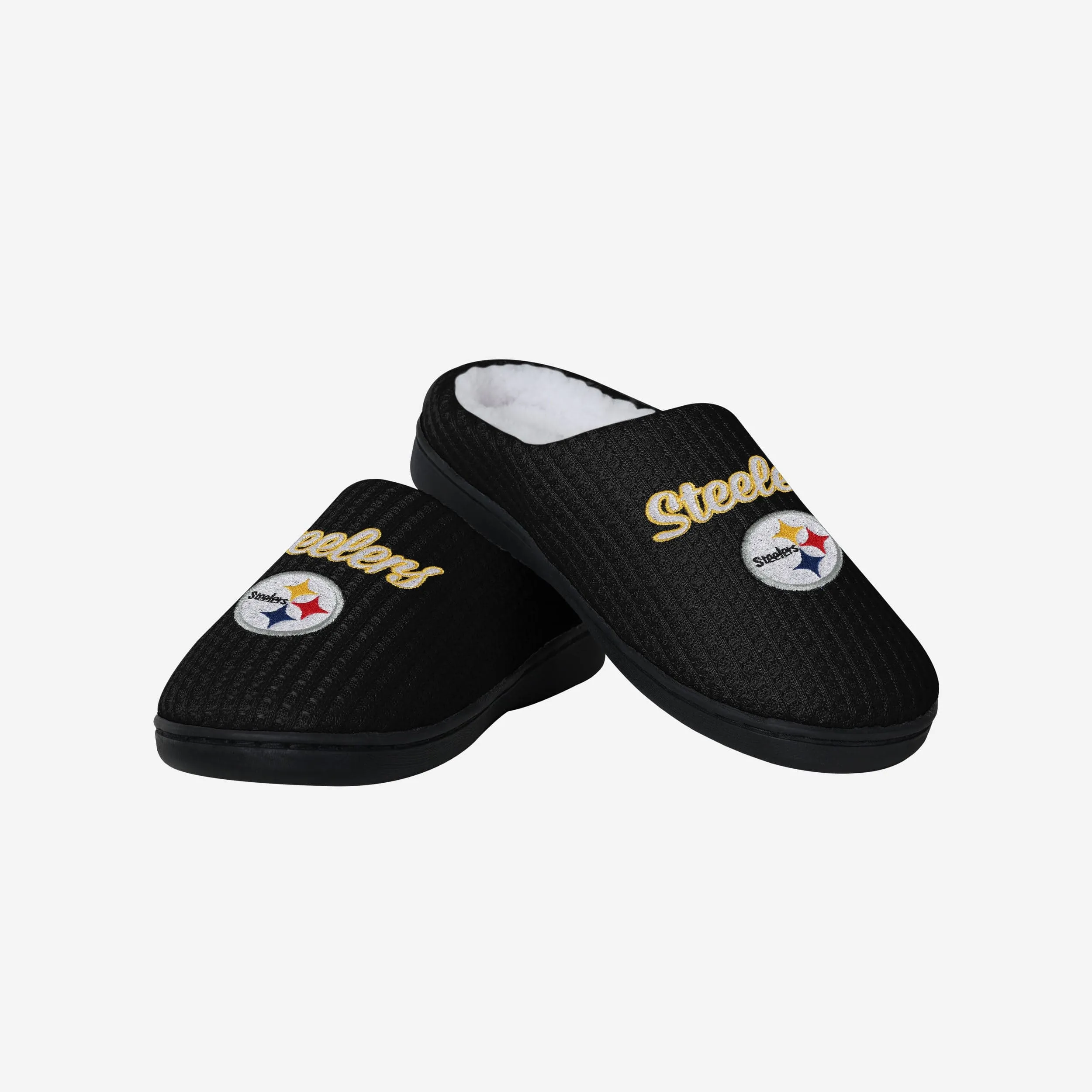 Pittsburgh Steelers Womens Sherpa Lined Memory Foam Slipper