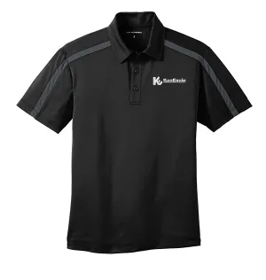 Port Authority® Silk Touch™ Performance Colorblock Stripe Polo