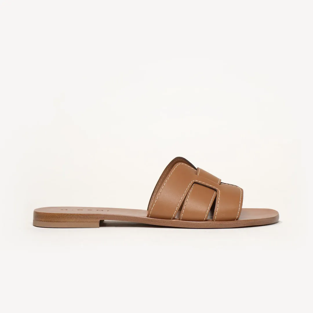 Quintessential Technique leather sandal.
