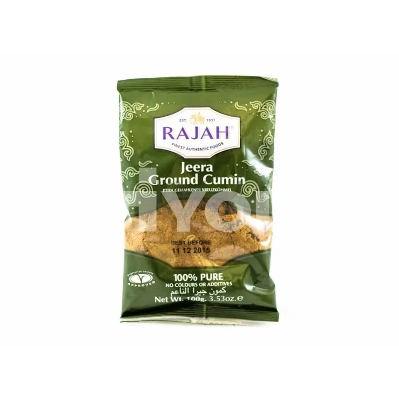 Rajah Jeera Ground Cumin 100g ~ Rajah 孜然粉 100g